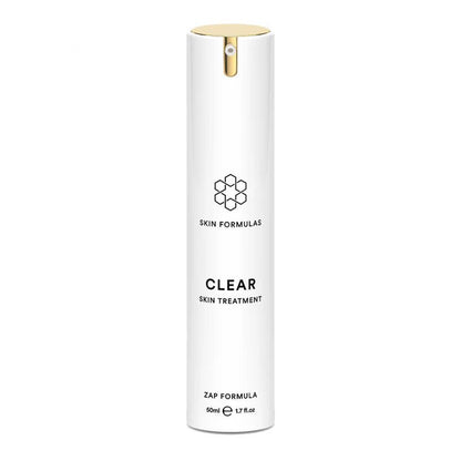 Skin Formulas Clear Skin Treatment - ZAP Formula, skin clearing serum, acne treatments, skincare for acne and blemishes