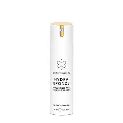 Skin Formulas, Skin Formulas Hydra Bronze Hyaluronic Acid Tanning Serum Glow Formula, facial bronzing serum, face tan