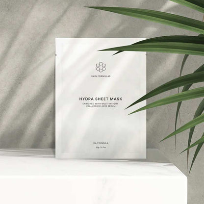 Skin Formulas, Skin Formulas Hydra Sheet Masks Hyaluronic Acid, hyaluronic serum sheet mask