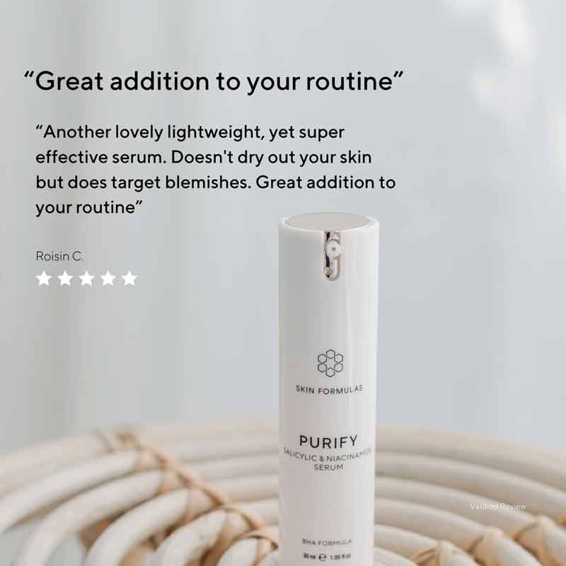 Skin Formulas Purify Salicylic & Niacinamide Serum Review