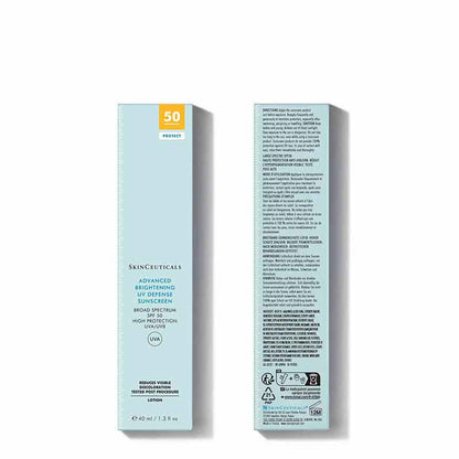 SkinCeuticals Advanced Brightening UV Defense Sunscreen SPF 50 Outer Box