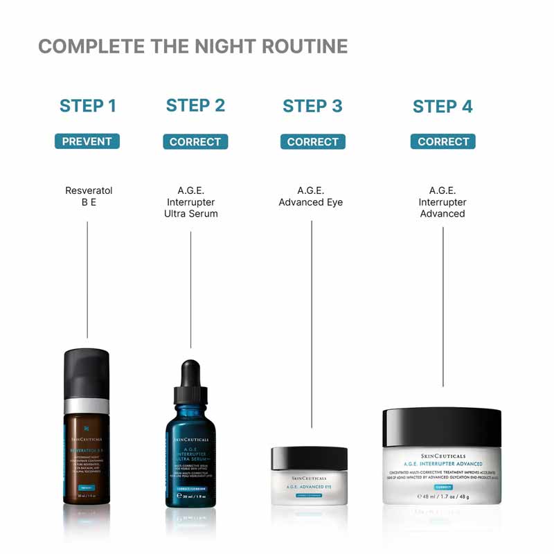 SkinCeuticals A.G.E. Interrupter Ultra Serum Night Routine