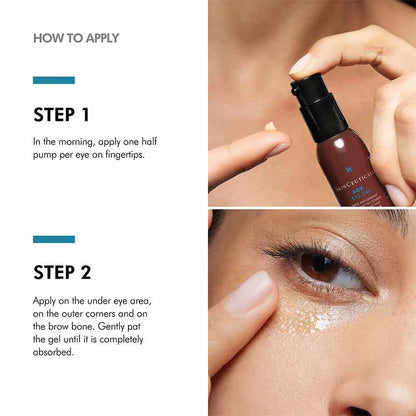 How to apply the SkinCeuticals AOX+ Eye Gel