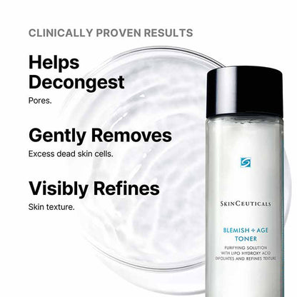 SkinCeuticals Blemish + Age Toner Clinically Proven Results