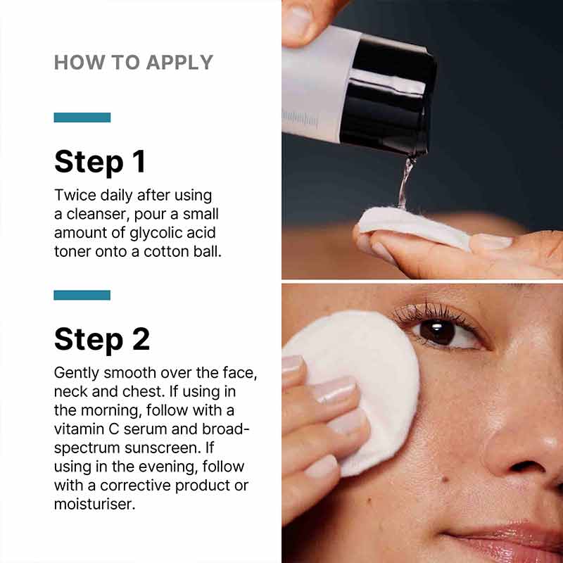 How to apply the SkinCeuticals Blemish + Age Toner