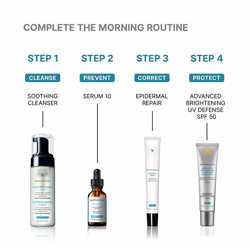 SkinCeuticals Epidermal Repair Moisturiser Morning Skincare Routine