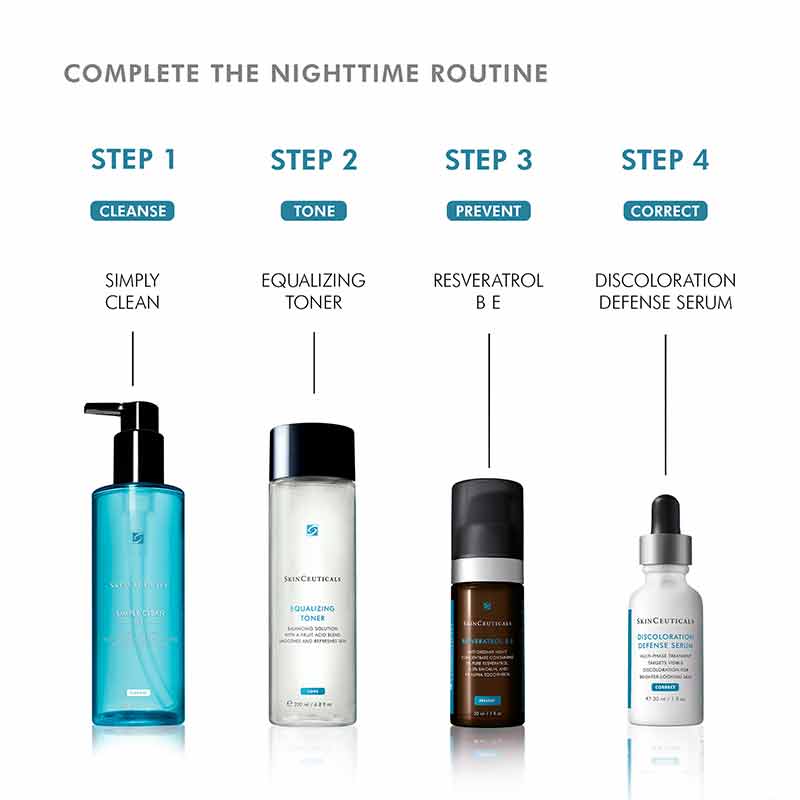 SkinCeuticals Equalising Toner Nighttime skincare routine