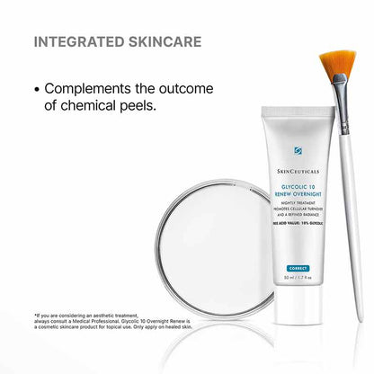 SkinCeuticals Glycolic 10 Renew Overnight and Chemical Peels