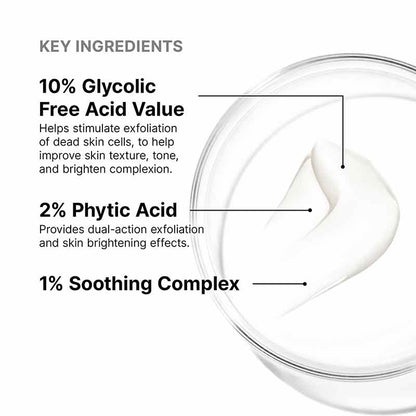 SkinCeuticals Glycolic 10 Renew Overnight Key Ingredients