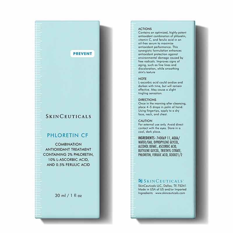 SkinCeuticals Phloretin CF Serum Outer Box