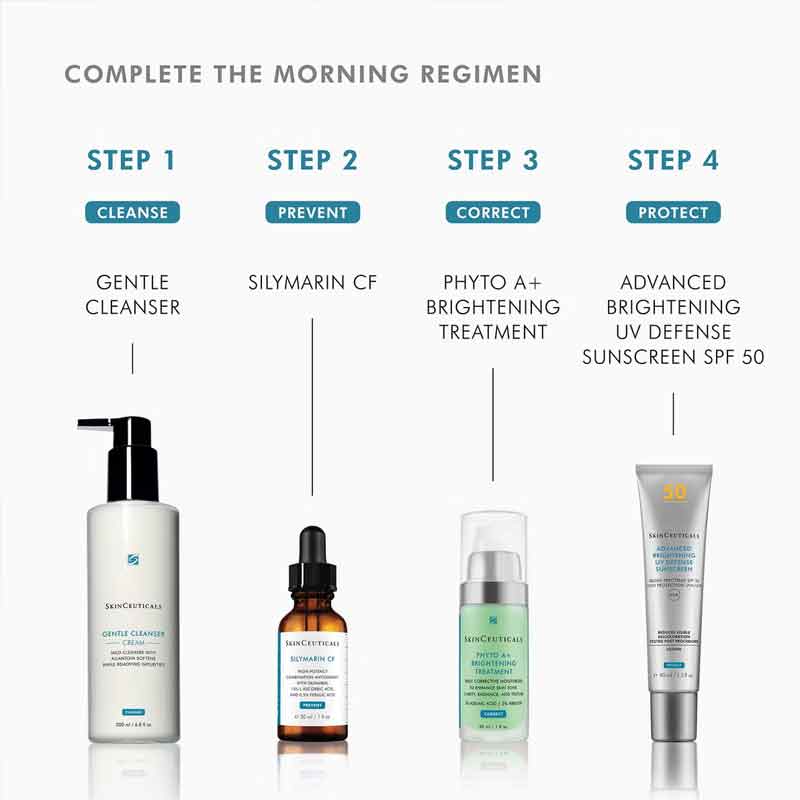 SkinCeuticals Phyto A+ Brightening Treatment Moisturiser morning regimen