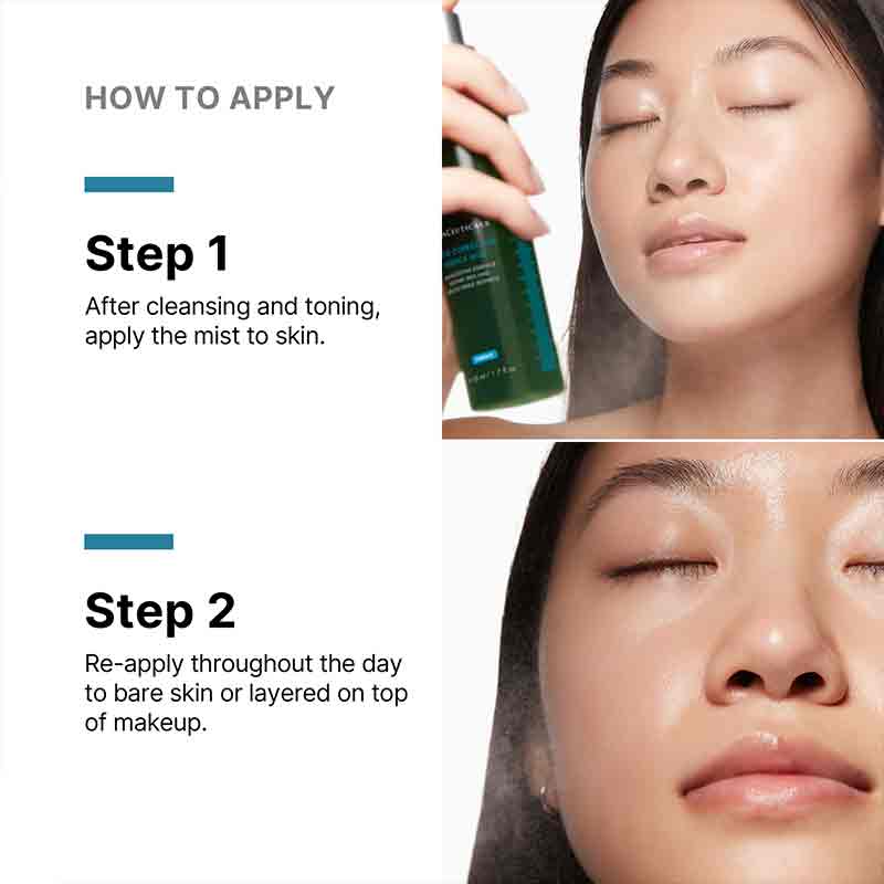How to apply the SkinCeuticals Phyto Corrective Essence Mist