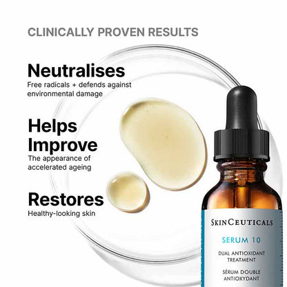 SkinCeuticals Serum 10 Vitamin C Clinically Proven Results