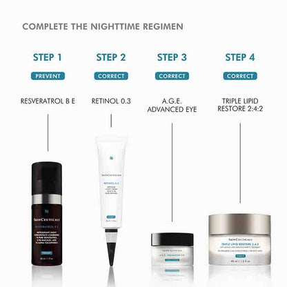 SkinCeuticals Triple Lipid Restore 2:4:2 Nighttime Skincare Routine