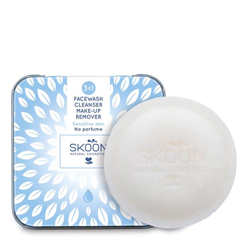 Skoon Facial Cleansing Bar - Sensitive | make up remover bar of soap | natural skincare