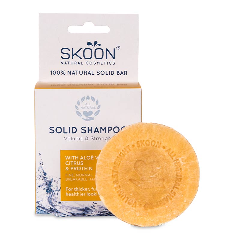 Skoon Shampoo Bar - Volume & Strength | citrus shampoo | natural shampoo no preservatives sustainable cruelty free