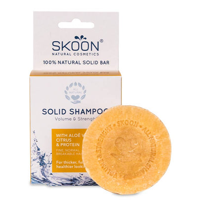 Skoon Shampoo Bar - Volume & Strength | citrus shampoo | natural shampoo no preservatives sustainable cruelty free