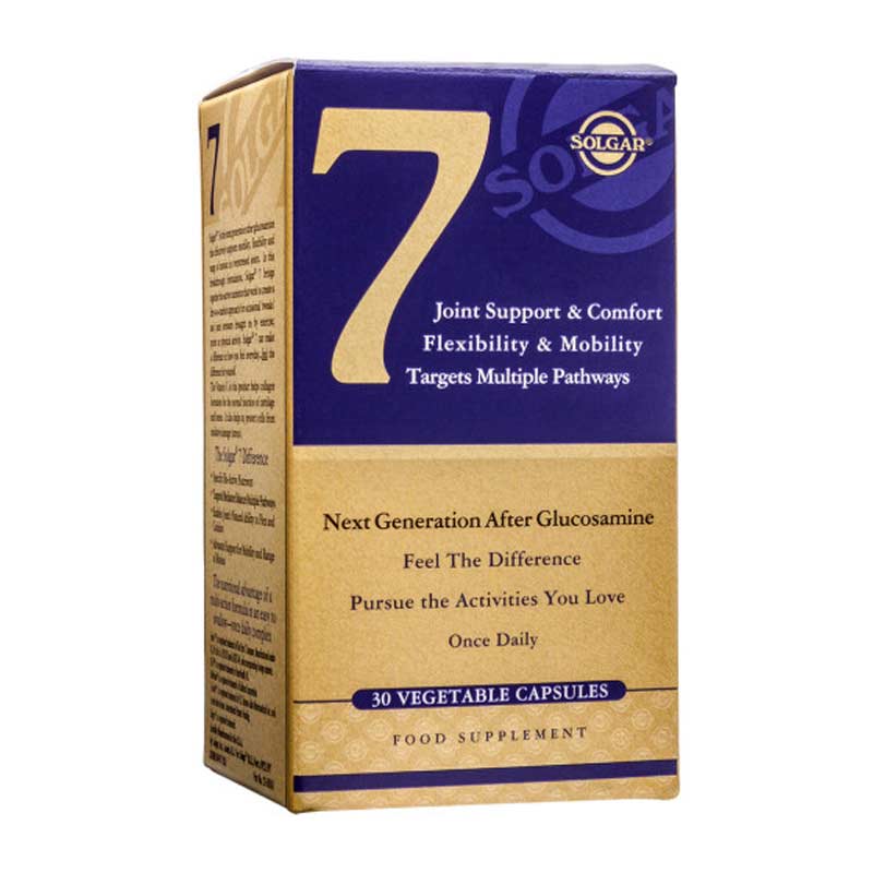 Solgar 7 Vegi Capsules | mobility supplements for elderly