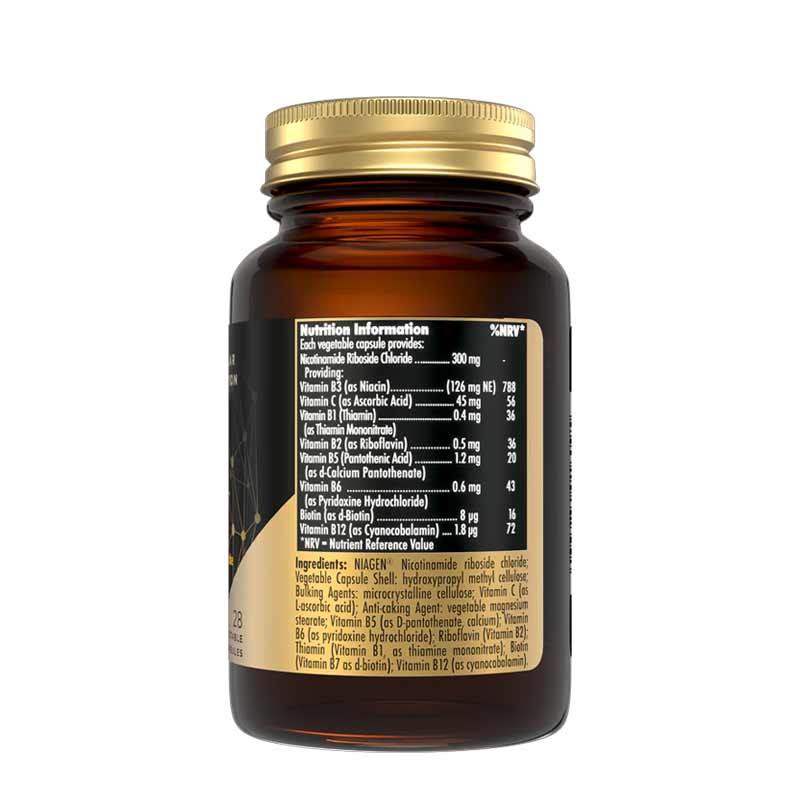 Solgar Cellular Energy Back Of Bottle Ingredients List