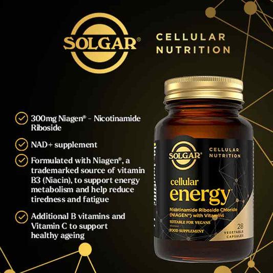 Solgar Cellular Energy Key Benefits & Ingredients