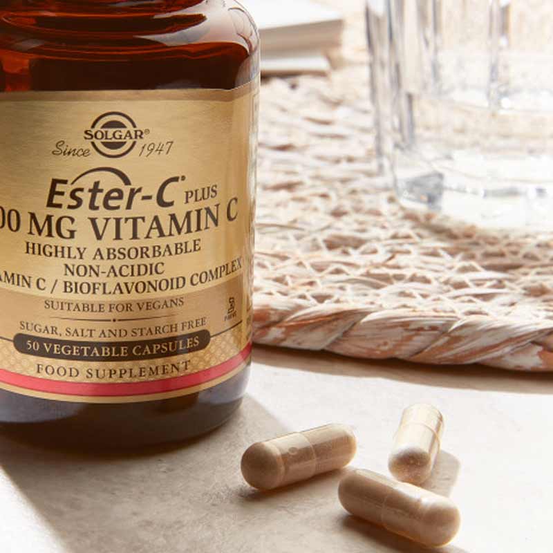 Solgar Ester-C Plus 500 mg Vitamin C Capsules