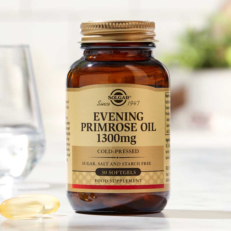 Solgar Evening Primrose Oil 1300 mg | hormone support