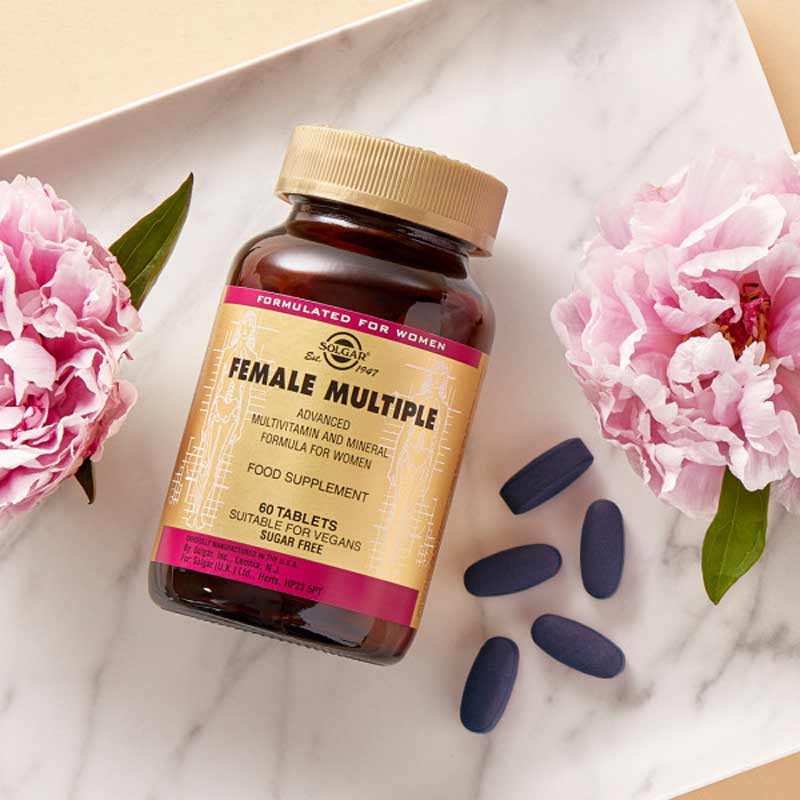 Solgar Female Multiple | multivitamin supplements | mineral formula for women