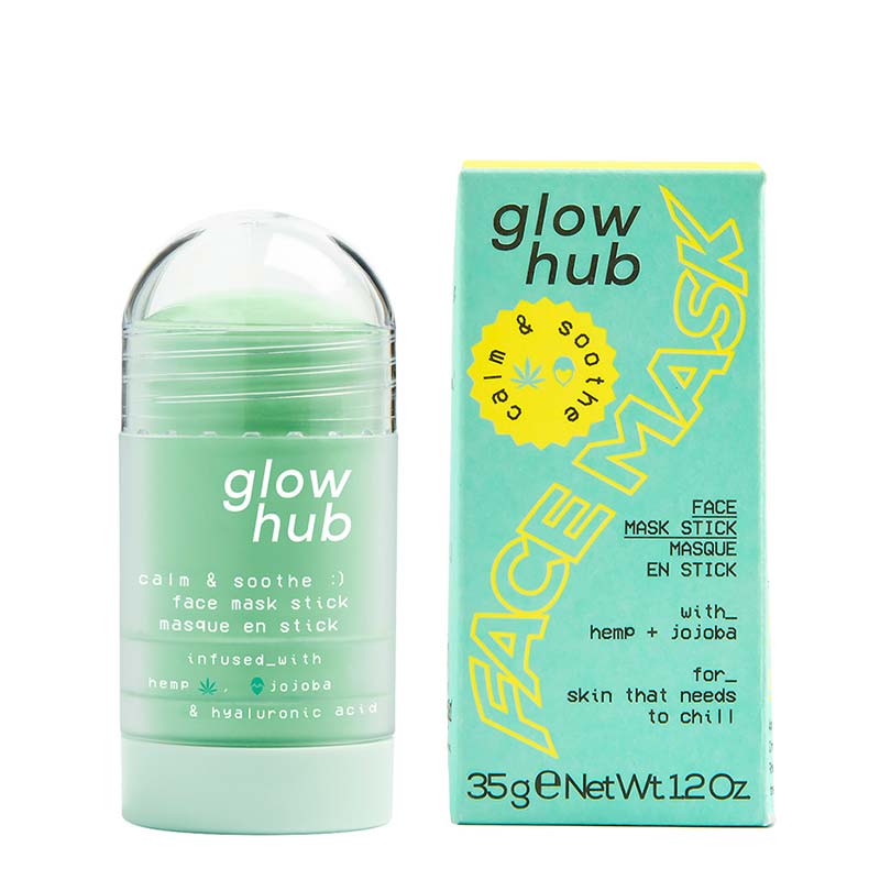 Glow Hub Calm & Soothe Face Mask Stick | hydrating face mask | glow hub | vegan | skincare | face mask 