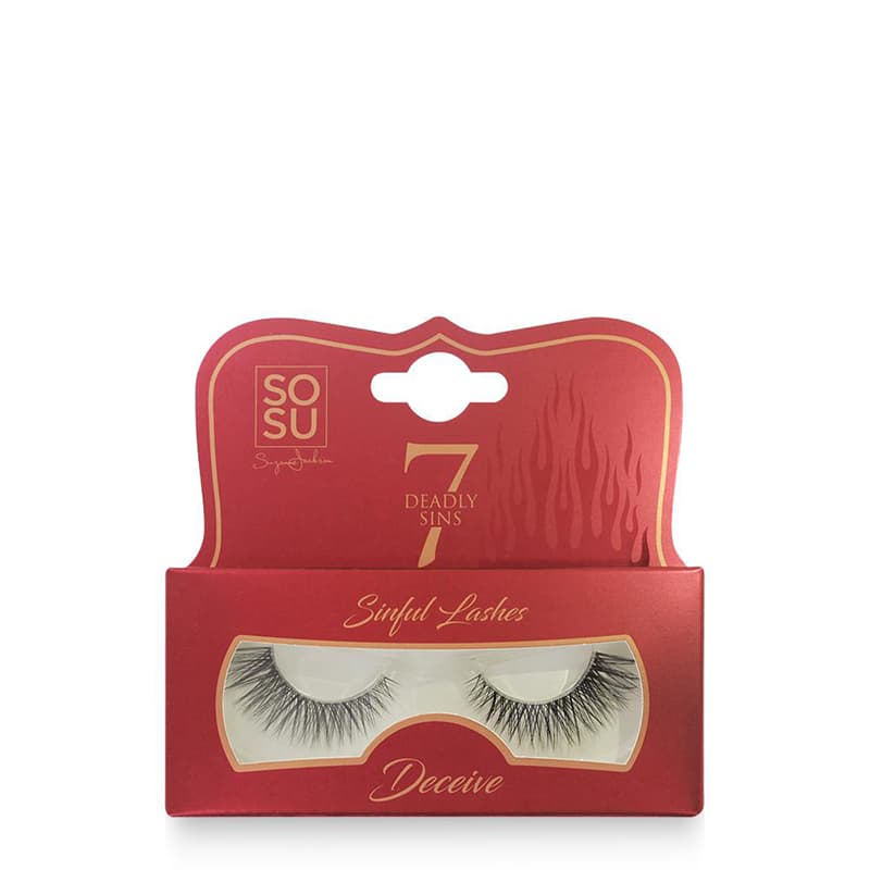 SOSU by Suzanne Jackson | 7 Deadly Sins Sinful Lashes | SOSU Deceive Lashes