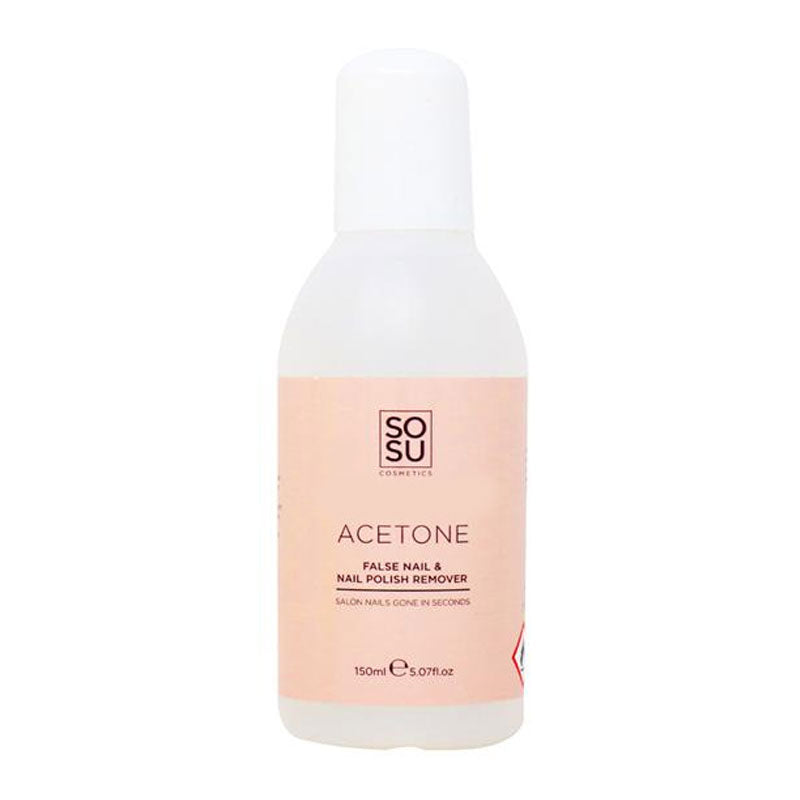 SOSU Cosmetics | Acetone | Faux Nail & Nail Polish Remover | gently erases nail polish | faux nails in a flash | Perfect if you love to change up your look!
