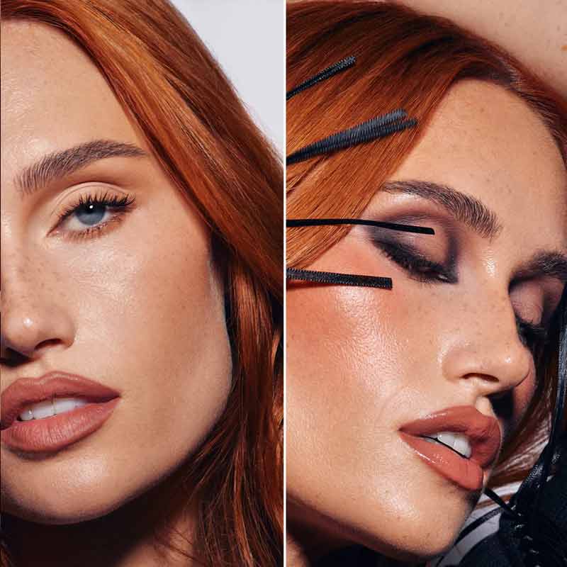 SOSU Cosmetics All Eyes On You Eye Makeup Gift Set Before & After