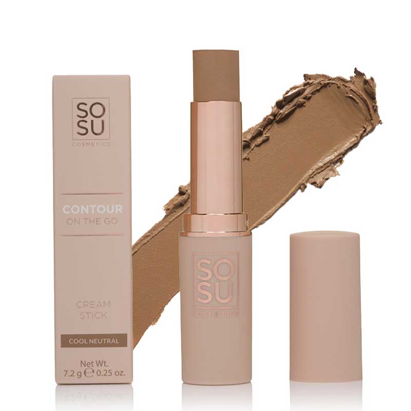 SOSU Cosmetics Contour On The Go Cream Stick | Cool Neutral