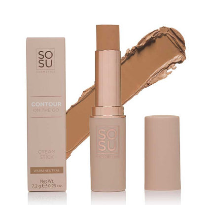SOSU Cosmetics Contour On The Go Cream Stick | Warm Neutral