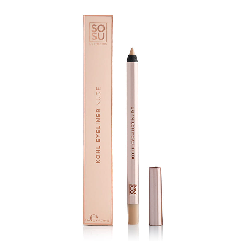 SOSU Cosmetics | Eyeliner | Kohl | Pencil | definition | depth | smooth | creamy | pigmented | sultry | smoky | bright | natural | nude