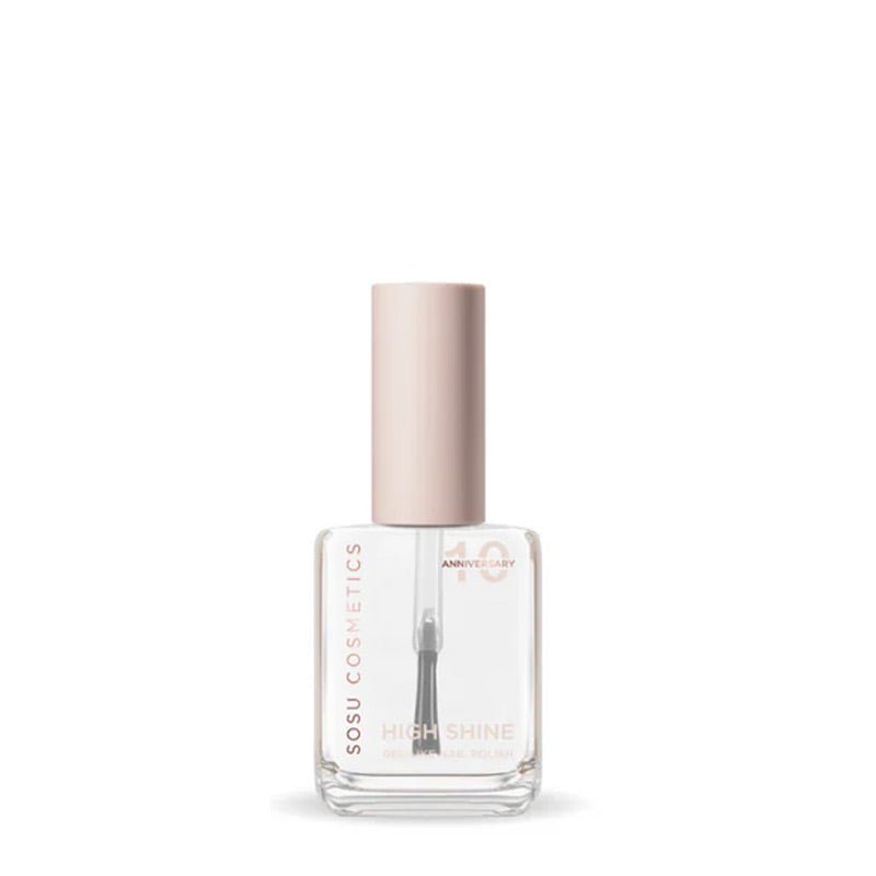 SOSU Cosmetics High Shine Gel-Like Nail Polish Clear Coat