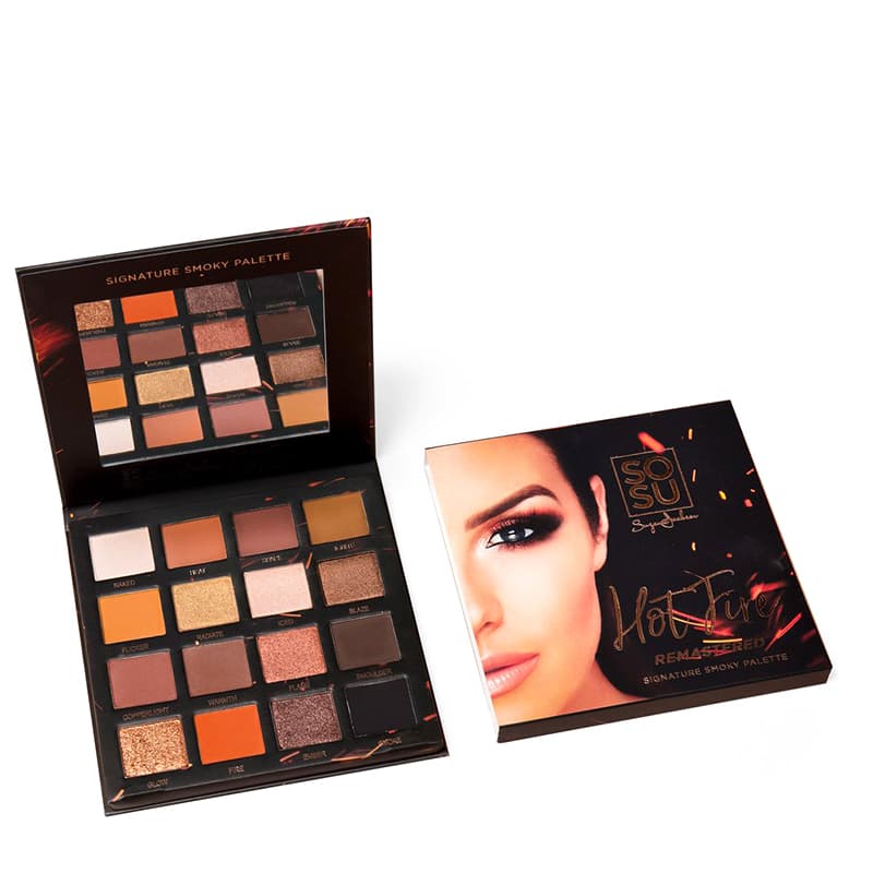 SOSU by Suzanne Jackson Hot Fire Remastered Eyeshadow Palette
