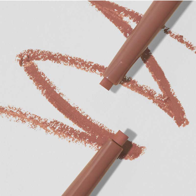 SOSU Cosmetics Longwear Lip Liner | Defines lips with precision | Creates full pout | Long-lasting formula | Ideal for overlining | Pair with lipstick or gloss | Toffee