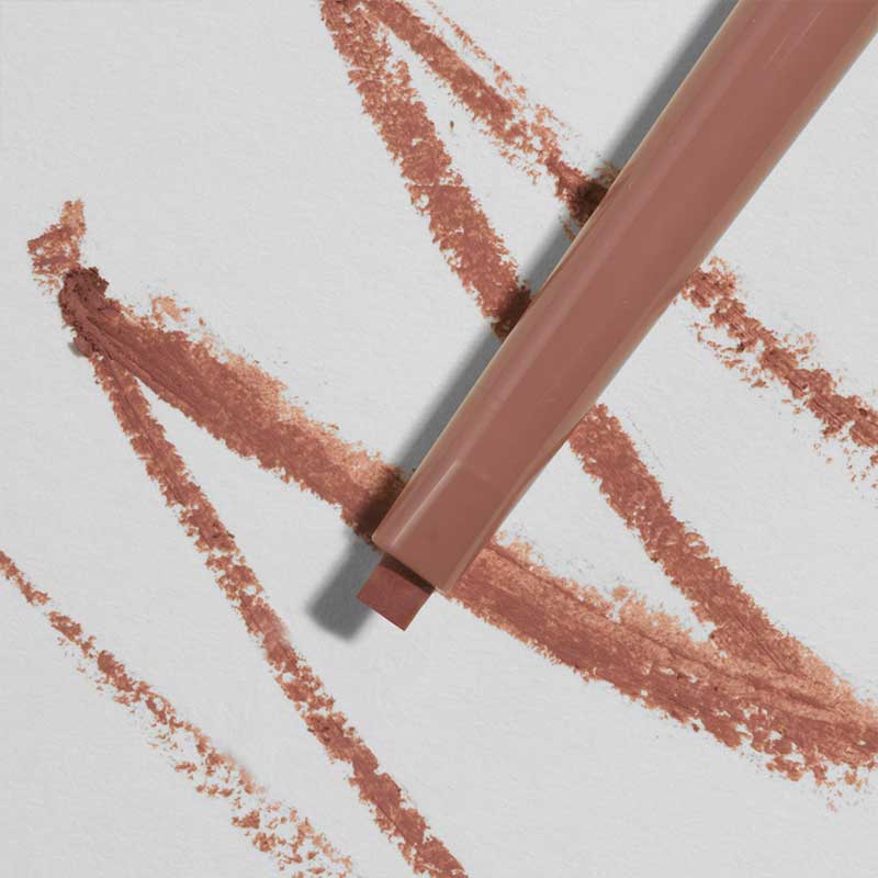 SOSU Cosmetics Longwear Lip Liner | Defines lips with precision | Creates full pout | Long-lasting formula | Ideal for overlining | Pair with lipstick or gloss | Hazelnut