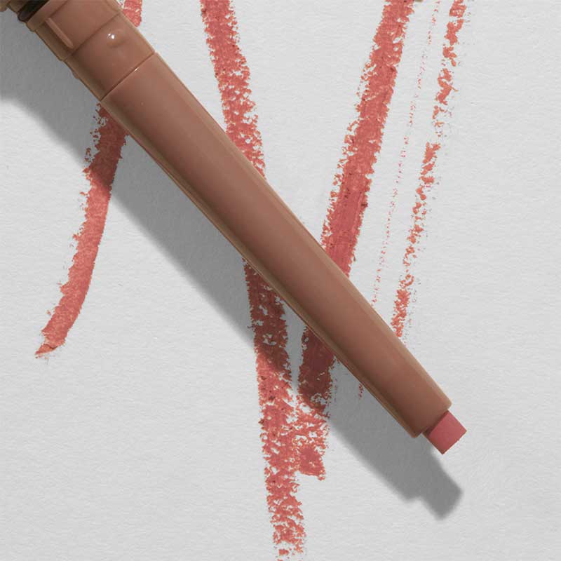 SOSU Cosmetics Longwear Lip Liner | Defines lips with precision | Creates full pout | Long-lasting formula | Ideal for overlining | Pair with lipstick or gloss | Naive Nude