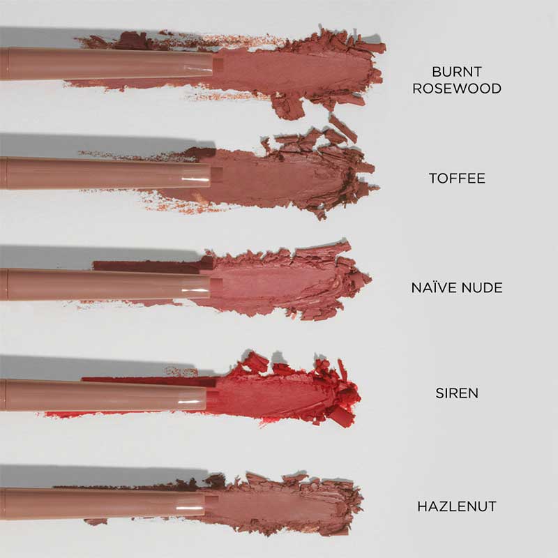 SOSU Cosmetics Longwear Lip Liner | Glides effortlessly | precise definition | Long-lasting wear | natural or bold looks | Pair with lipstick or gloss | Swatched