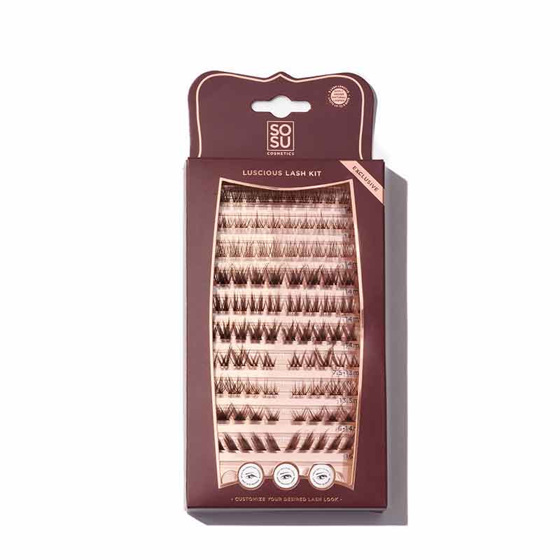 SOSU Cosmetics Lucious Lash Kit With Individual Eyelashes
