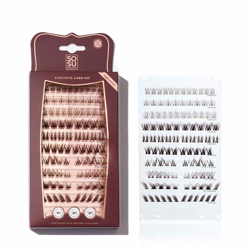 SOSU Cosmetics Lucious Lash Kit With Individual Eyelashes