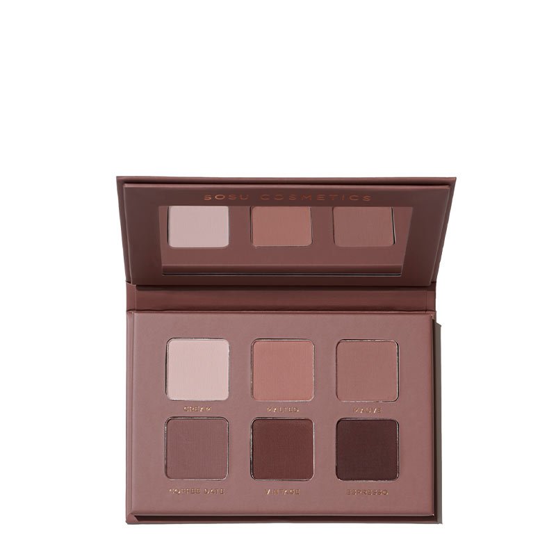 SOSU Cosmetics Matte Eyeshadow Palette - Shade Cool