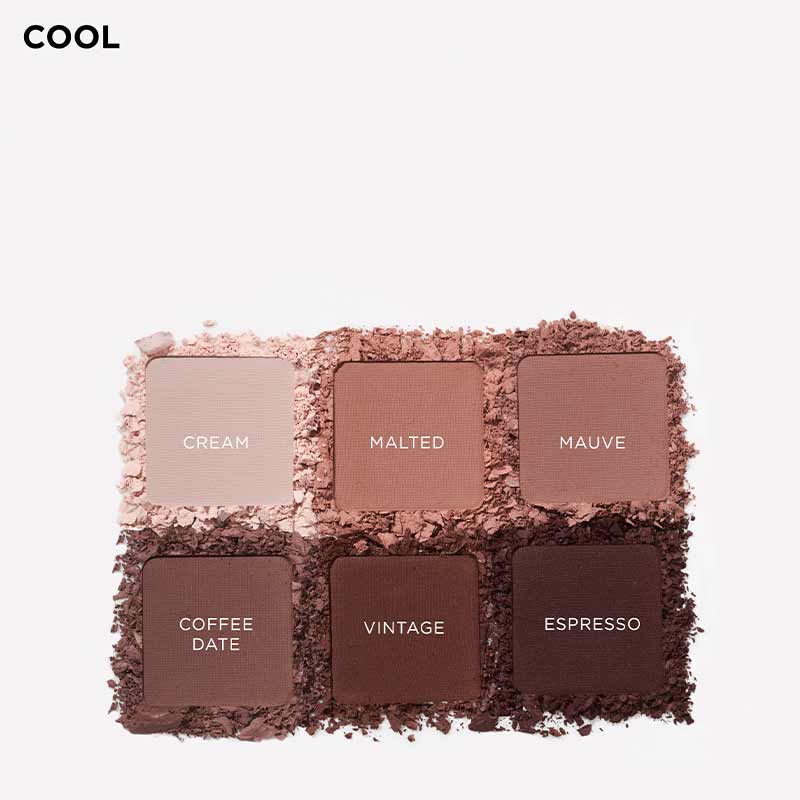 SOSU Cosmetics Matte Eyeshadow Palette - Shade Cool