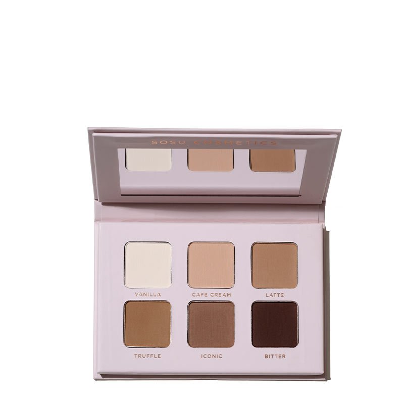 SOSU Cosmetics Matte Eyeshadow Palette - Shade Neutral