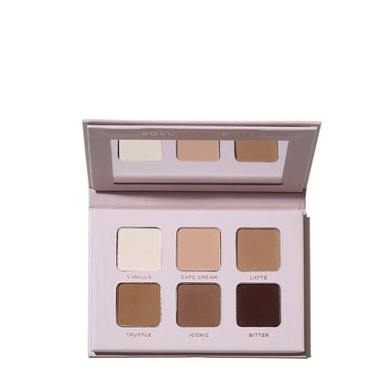 SOSU Cosmetics Matte Eyeshadow Palette - Shade Neutral