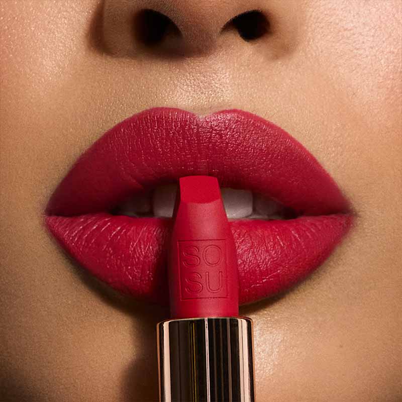 SOSU Cosmetics Matte Lipstick | Vengeance | Hydrating Formula