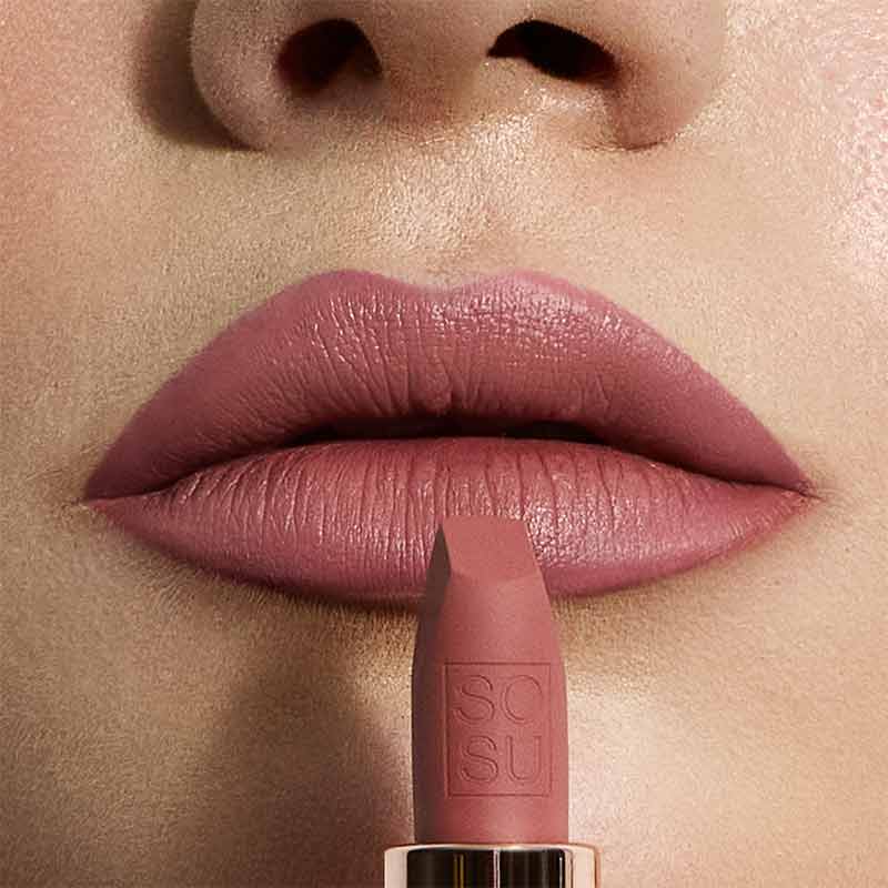 SOSU Cosmetics Matte Lipstick | Naive Nude | Hydrating Formula