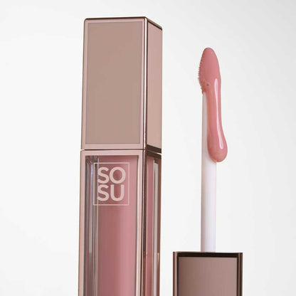 SOSU Cosmetics Lip Glaze | Sorbet | High-Shine Satin Lip Gloss