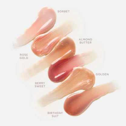 SOSU Cosmetics Lip Glaze | High-Shine Satin Lip Gloss | Ideal for Layering Over Lipstick or Wearing Alone | Enhances Pout with Dimension